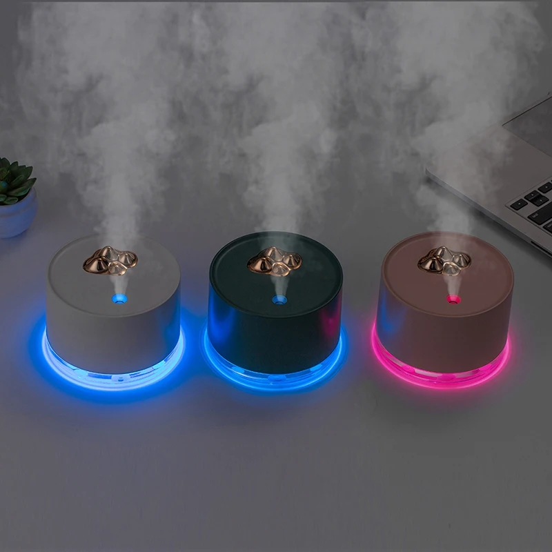 

300ML Large Capacity Ultrasonic Air Humidifier USB Car Mist Maker Aroma Oil Diffuser Aromatherapy Humidifier Home