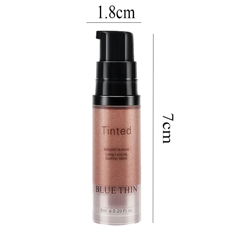 Highlighter Liquid Contouring Makeup Face Brightener Concealer Primer Bronzer Cosmetics Maquiagem maquillajes para mujer | Красота и