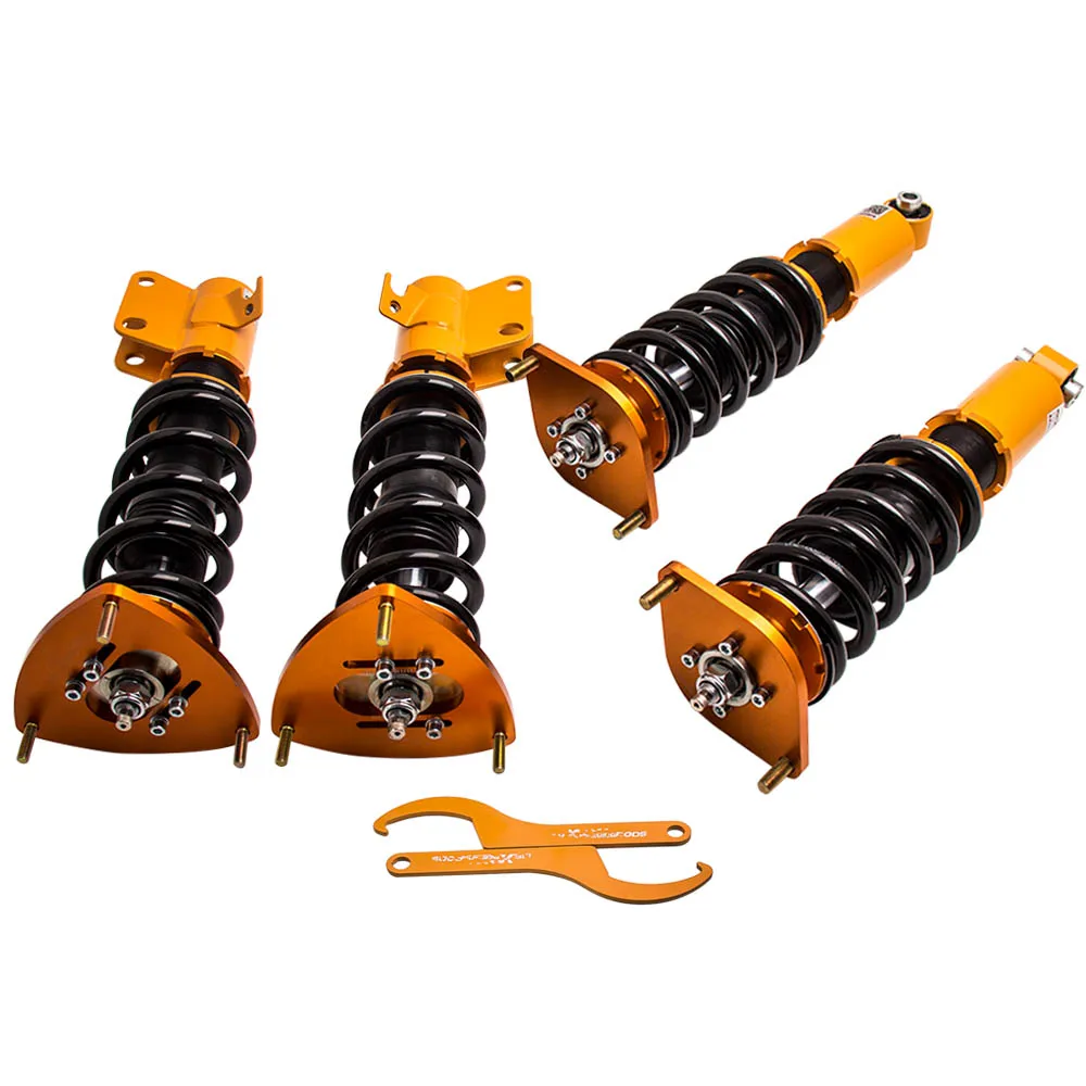 

Coil Spring Coilovers Shock For Subaru Impreza WRX 2008-2013 24 Ways Adjustable Damper