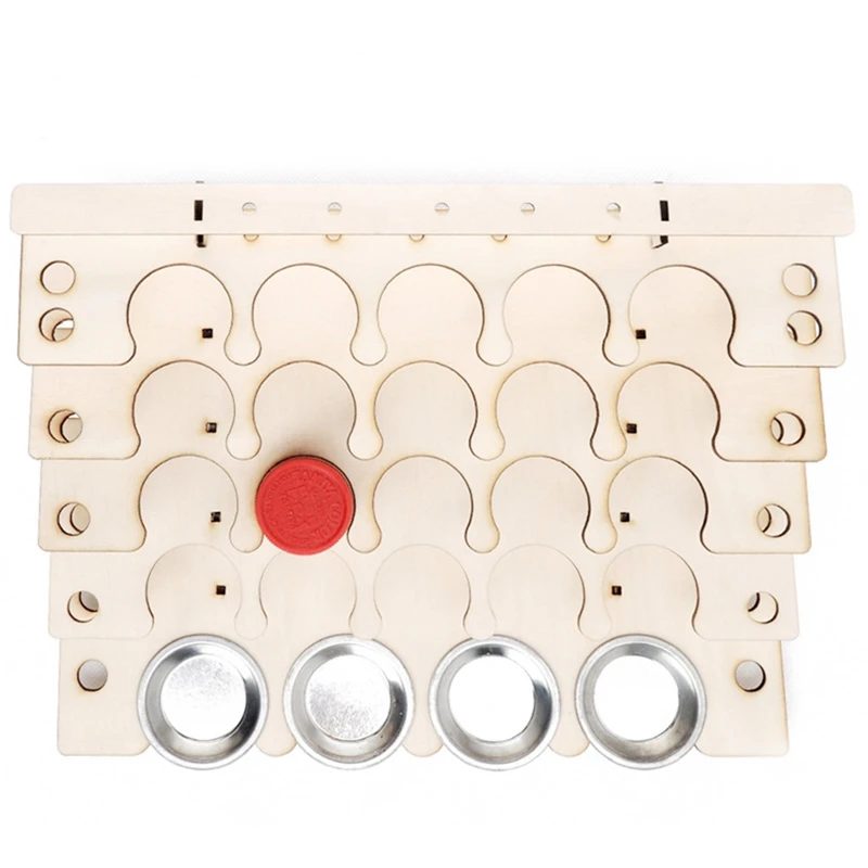 DIY деревянная стойка для краски подставка рисования держатель бутылки с