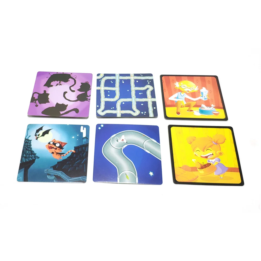2020 chabyrinthe карточные игры Полный английский котенок кошка игральные карты