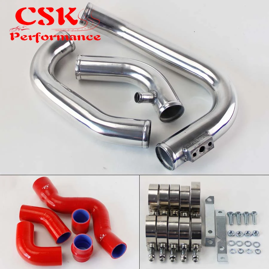 Комплект труб для интеркулера Подходит Audi A4 1 8 T Turbo B6 Quattro 2002 2006