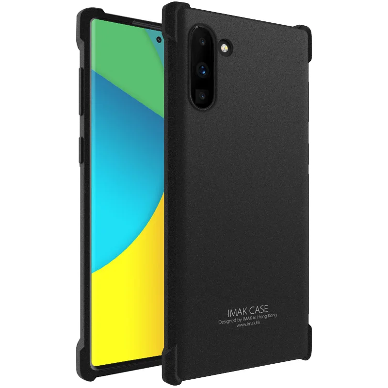 Чехол IMAK Airbag ДЛЯ samsung Galaxy Note 10 Plus, мягкий ТПУ Силиконовые прозрачные чехлы
