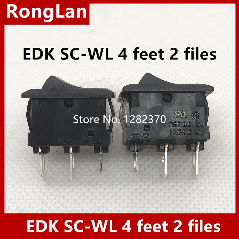 [SA] импорт в Японию EDK SC-WL кулисный переключатель 3A250V 5A125V 4 фута 2 файла с подсветкой
