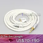 LN007026 3,5 мм 4,4 мм 99% чистого серебра 8-ядерный кабель для наушников для Acoustune HS 1695Ti 1655CU 1695Ti 1670SS