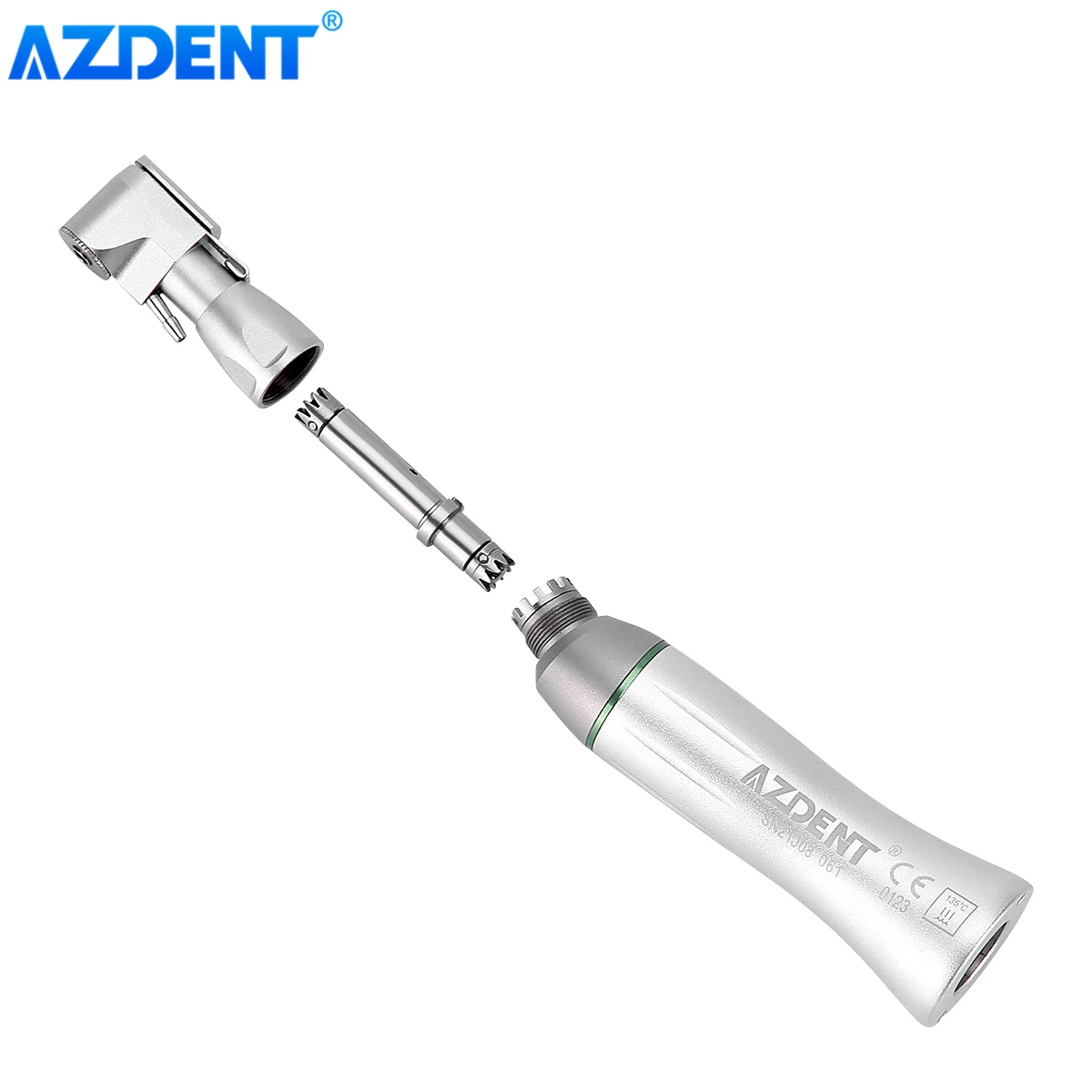 Зубной наконечник AZDENT для имплантации с редукцией 20:1 контр-угол низкоскоростной