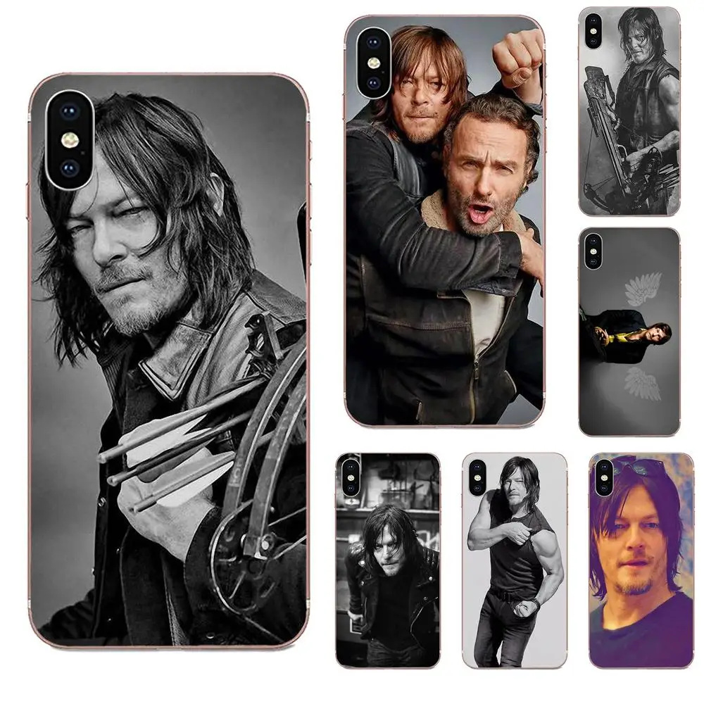 Дерил Диксон Norman reedus с изображениями из сериала Ходячие мертвецы для huawei Honor