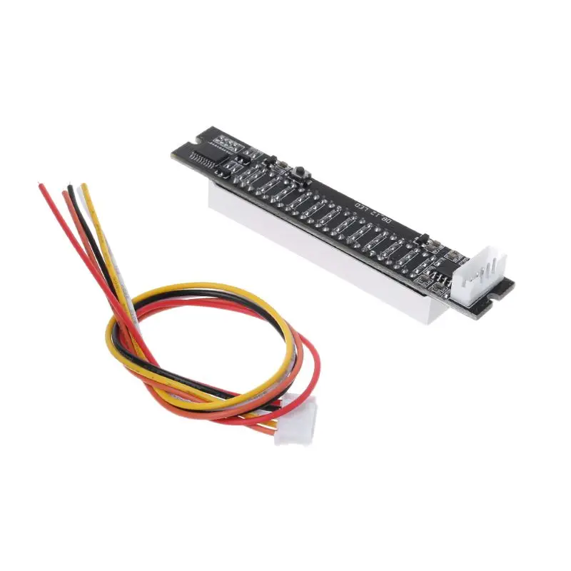 Мини двойной 12 разрядный музыка индикатор уровня регулируемый светильник