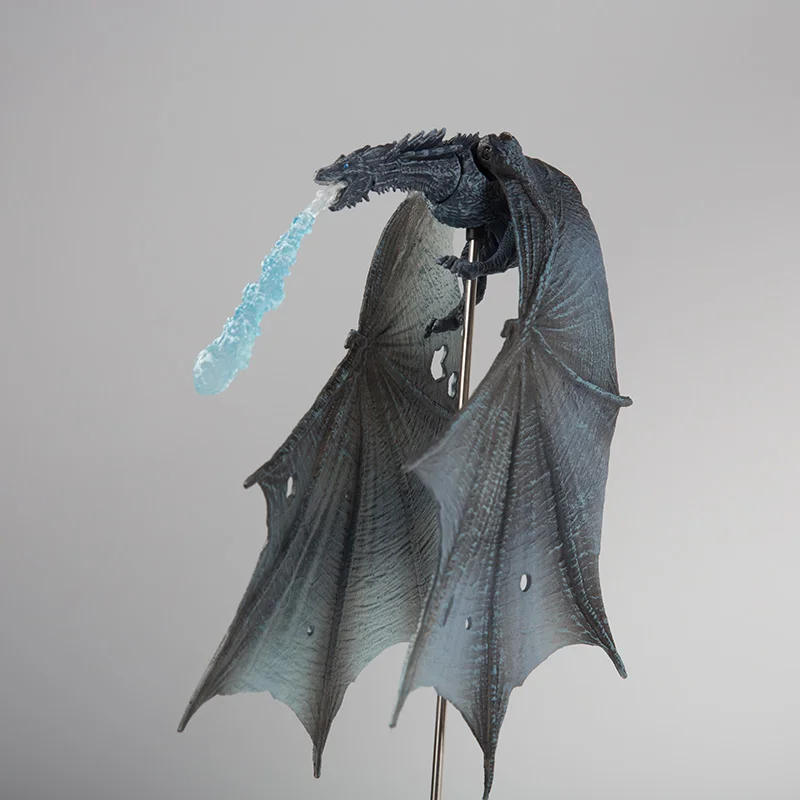 14 см фигурка игра ледяной дракон престолов дрогон Viserion МакФарлейн Делюкс Коллекция игрушек модель для детей