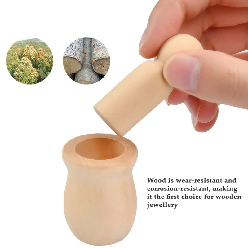 

Unfinished Wooden Peg Nesting Dolls People Bodies,Natural Unpainted Decorative Wood Figures for Painting,Art Projects 20