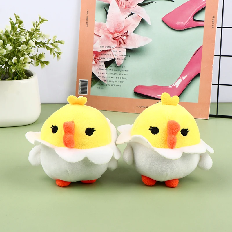 

Новая забавная популярная мультяшная маленькая Желтая курица, украшение хорошего качества, изысканная Успокаивающая кукла, Рождественски...