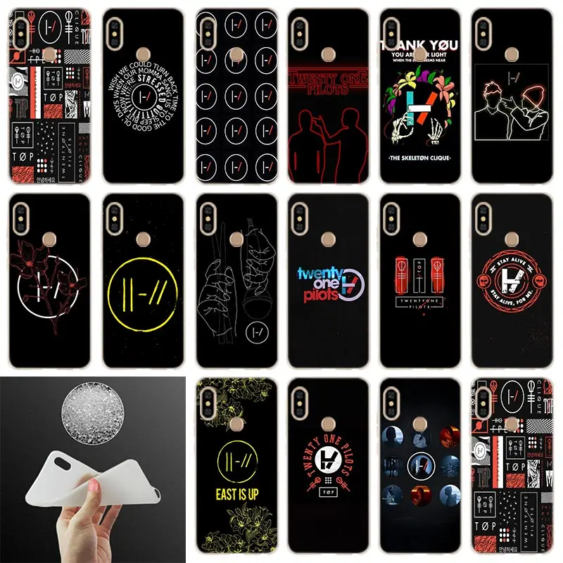 Мягкий чехол Twenty One Pilots Tyler Joseph для Xiaomi Redmi Note 8 7 6 5 Pro 8a 6pro 6a s2 5a 4a 5plus y3 Etui чехлы