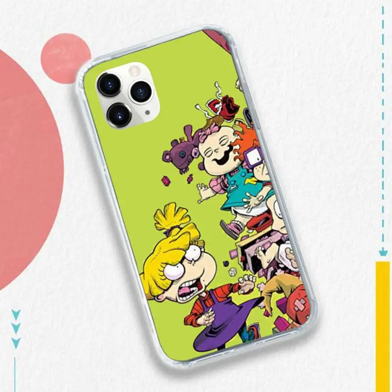 

Rugrat Anime high quality Phone Case for iPhone 11 12 pro XS MAX 8 7 6 6S Plus X 5S SE 2020 XR