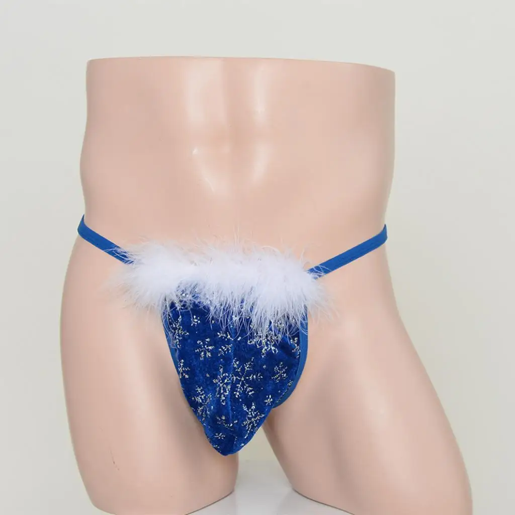 

Christmas Mens Underwear G-String Briefs Thongs Novelty Lingerie