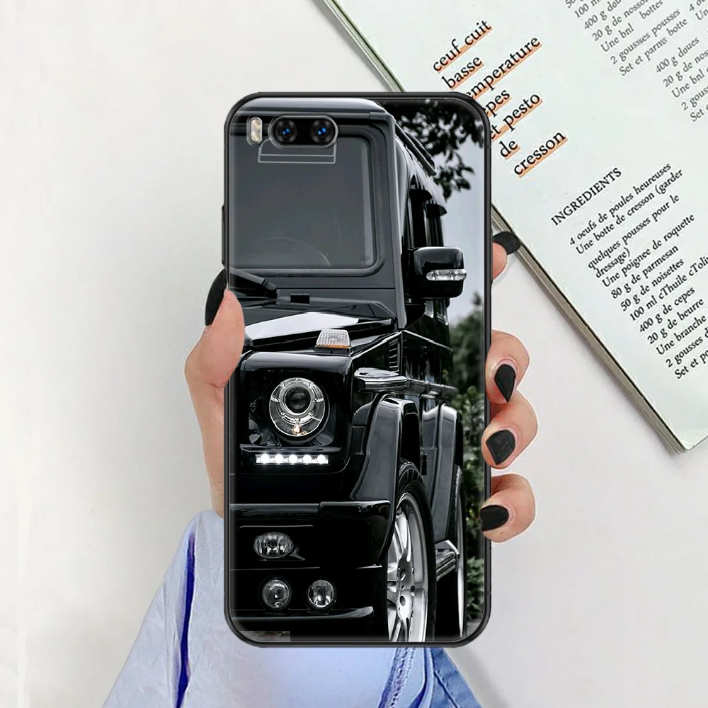 

Sport CAR AMGs Phone case For Xiaomi Mi Max Note 3 A2 A3 8 9 9T 10 Lite Pro Ultra black 3D prime luxury hoesjes tpu waterproof
