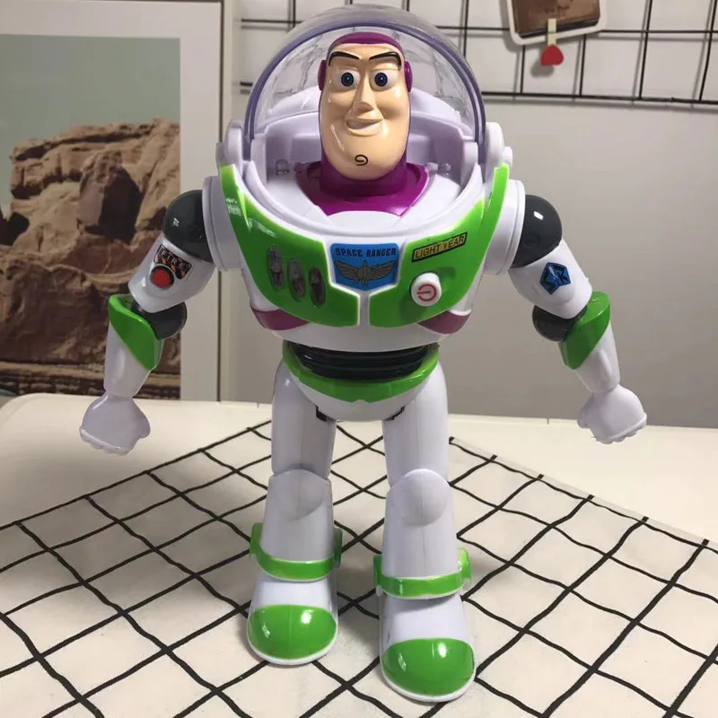 25 см История игрушек 3 с освещением музыка Базз Лайтер игрушка древесный фигурка