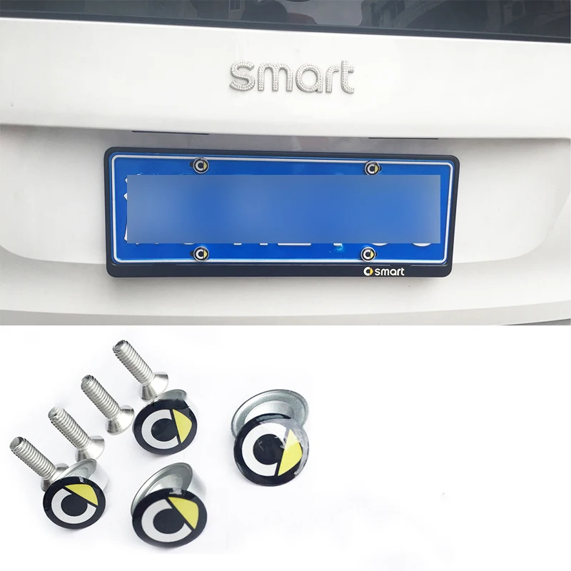 Стайлинг автомобиля номерной знак винтовое крепление фурнитура украшение для