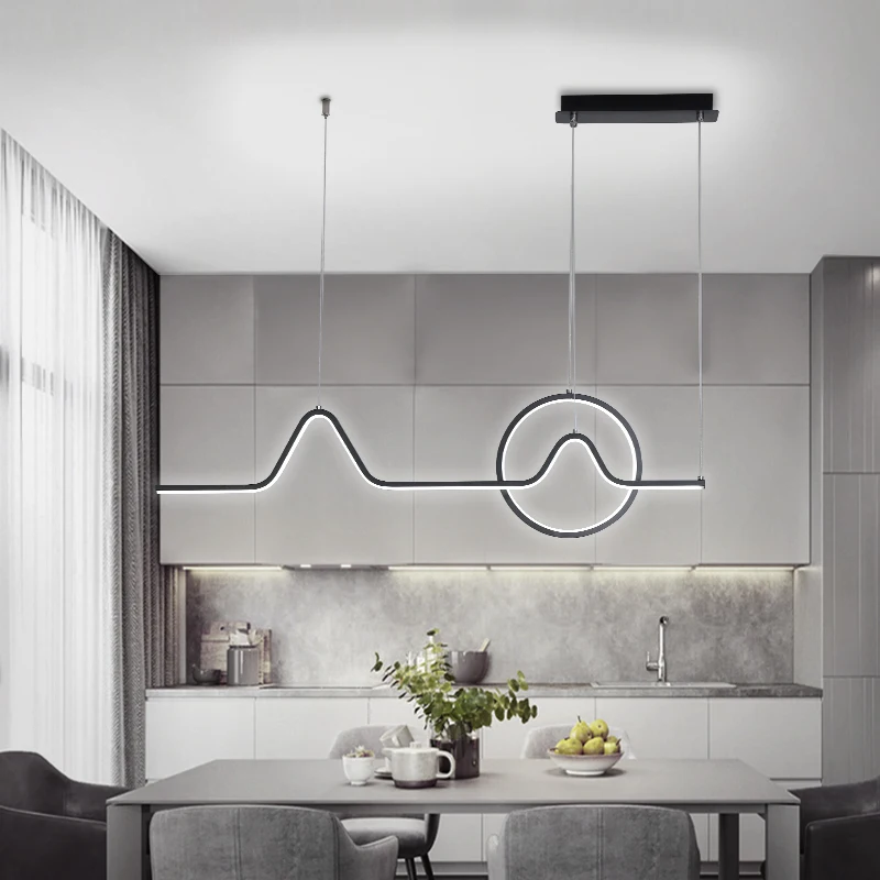 Современный светодиодный простой светильник для люстры современный домашний