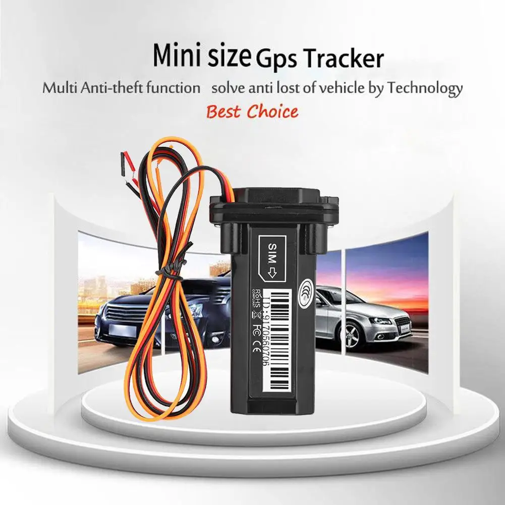 

ST-901 Motorcycle Waterproof GSM GPS Tracker Main Power Cut-off Alarm Real-time Tracking Finder Vibration Overspeed Alarm