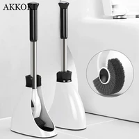 toilet cleaning brush stainless steel handle holder floor standing with base bathroom accessories wc decoration set tools