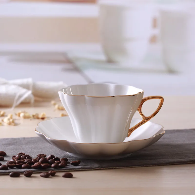 Английский стиль послеобеденный чай модель лотоса кофейная чашка блюдца