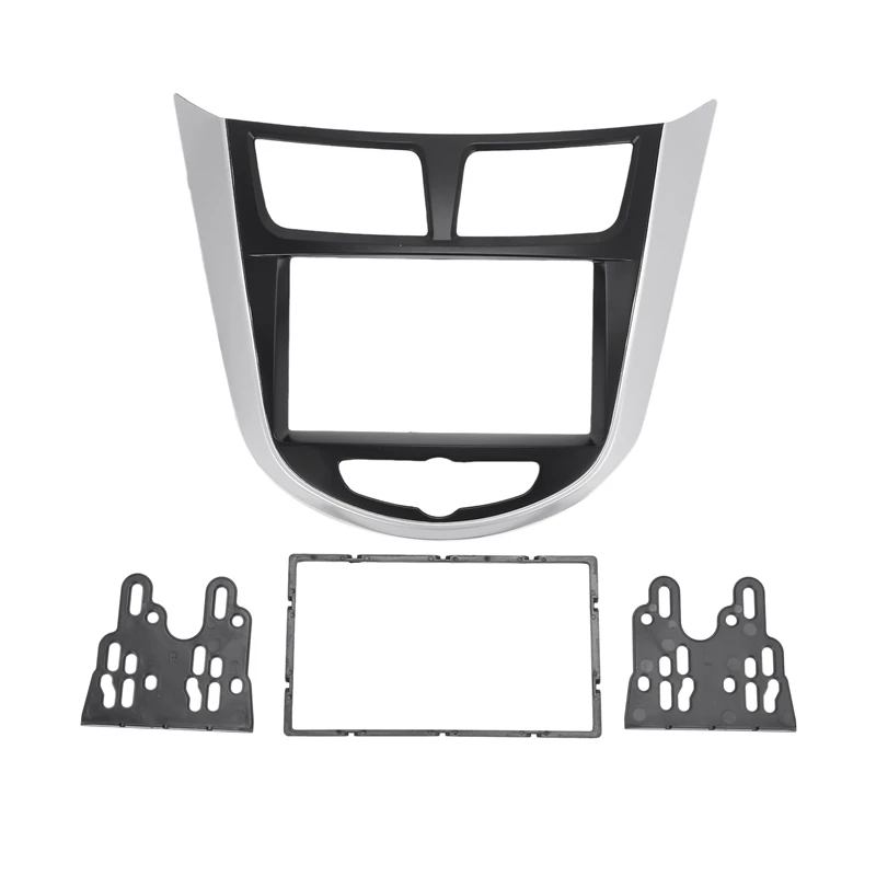 2 Dins Автомобильный Центр стерео аудио Радио DVD GPS панель рамка облицовки сменные