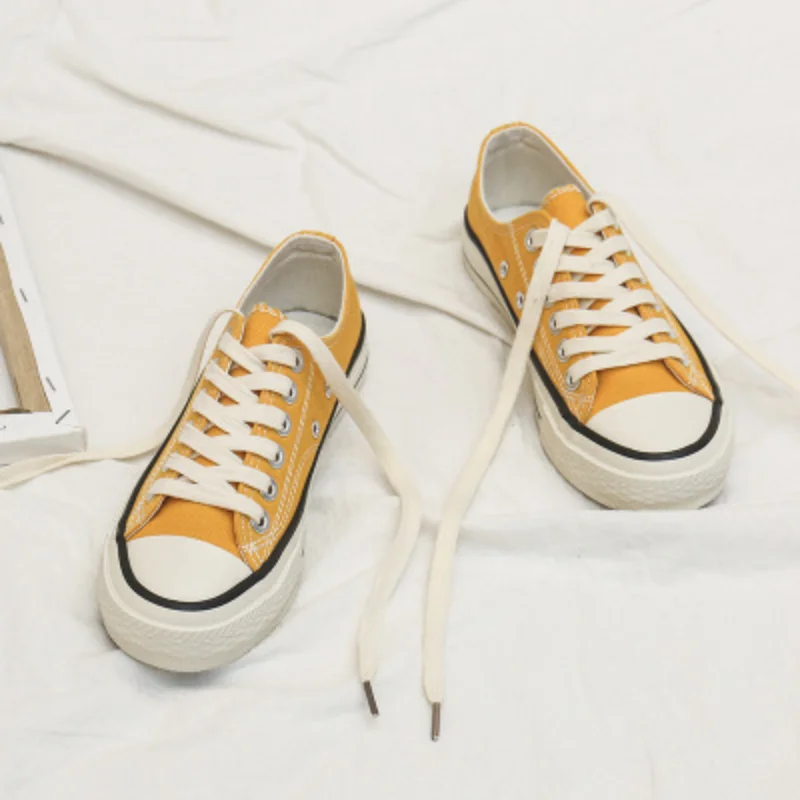 

2021 Spring Summer Women Canvas Shoes Men Fashion Summer Casual Sneakers High Top Women Shoes Students Vulcanize Shoes Flats