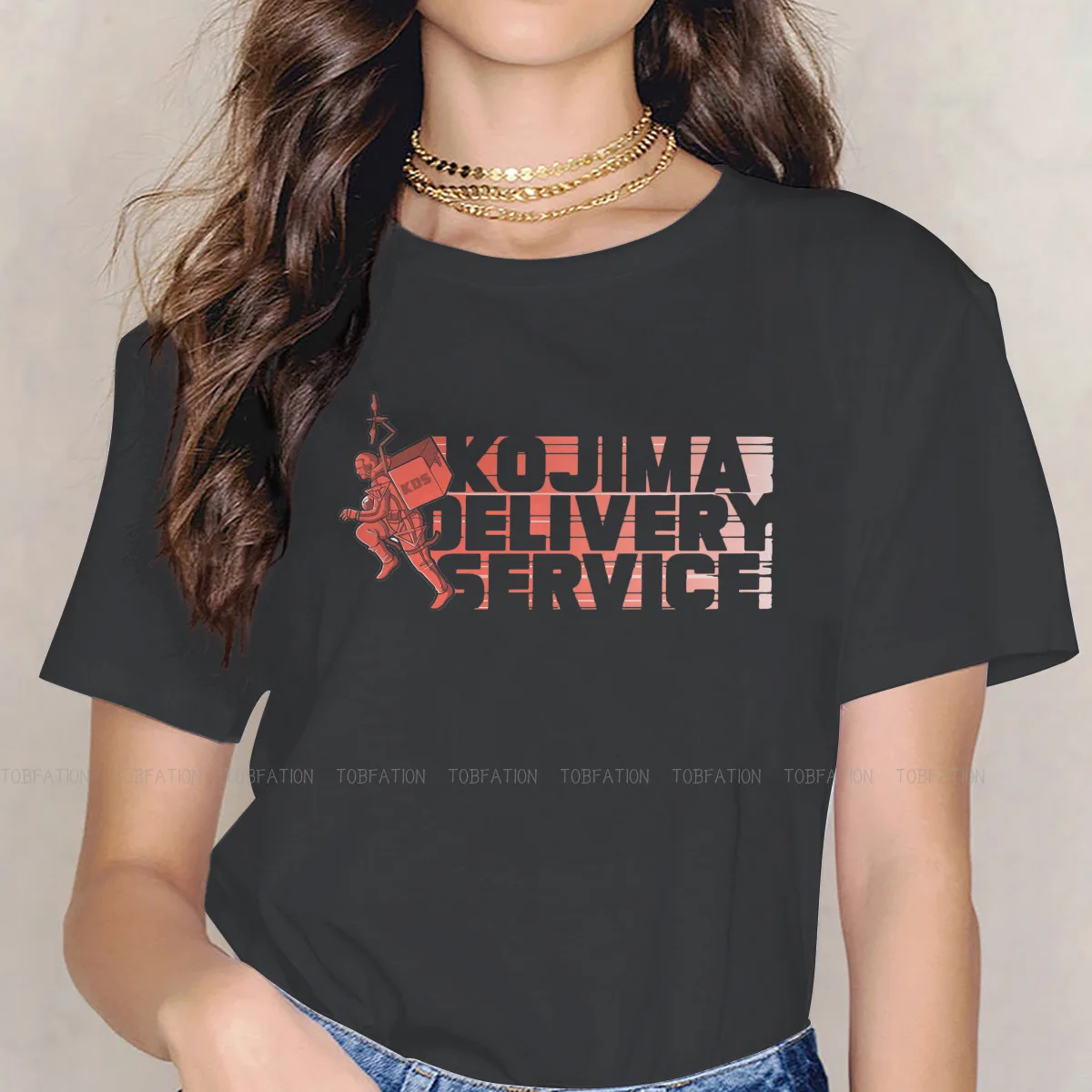 

KDS Women's T Shirt Death Stranding Sam Game Ladies Tees Kawaii Cotton Tops Graphic Tshirt Loose Fashion 4XL