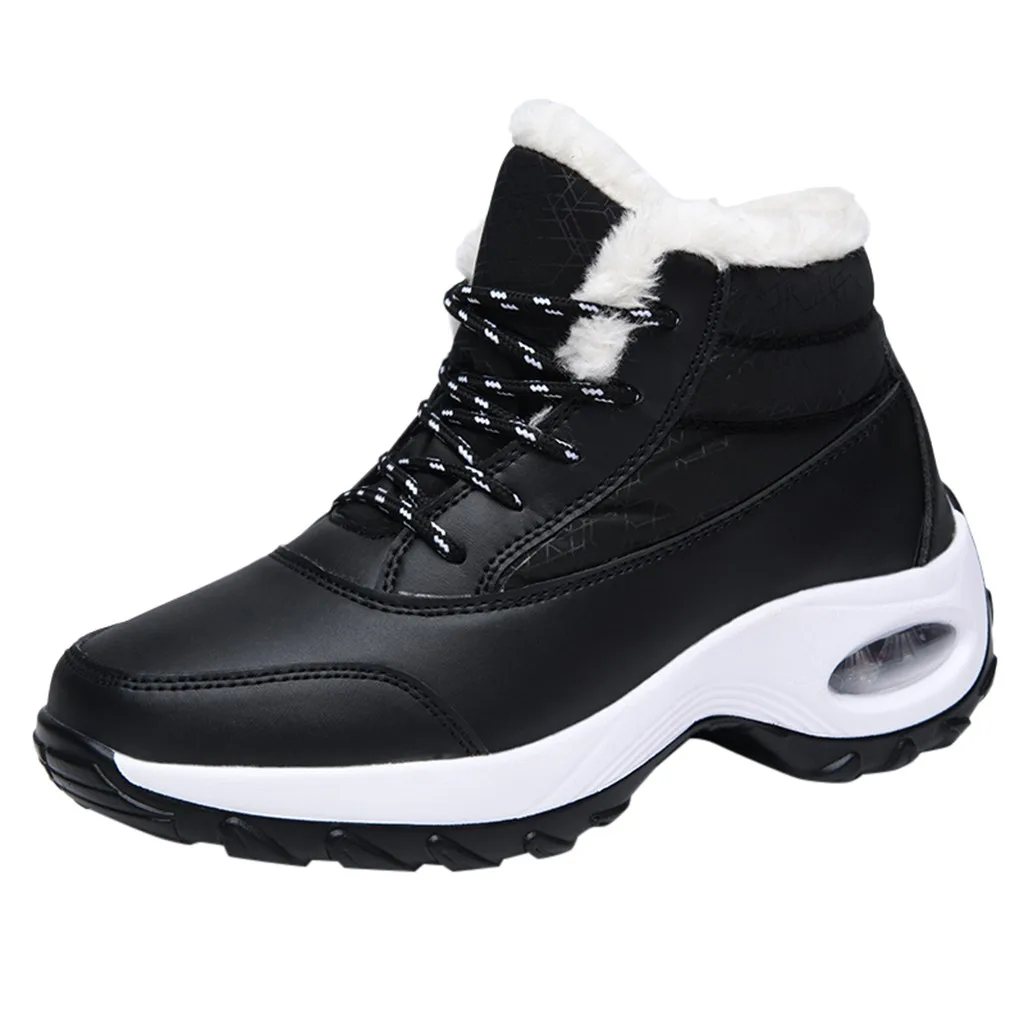 

Winter Sneakers Women Plush Womens Running Shoes Lightweight Women's Shoes with Platform Fashionable Womens Sneakers#A3