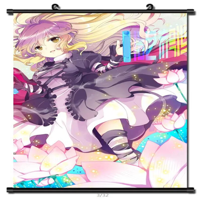 Японское декоративное изображение Аниме TouHou проект неопределенные