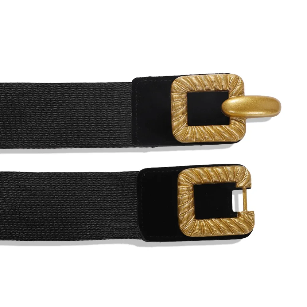 Vedawas Luxury Brand Za Pearl Belts For Women Charm Crystal Maxi Buckle Statement Belts Female Romantic Waist Party Jewelry