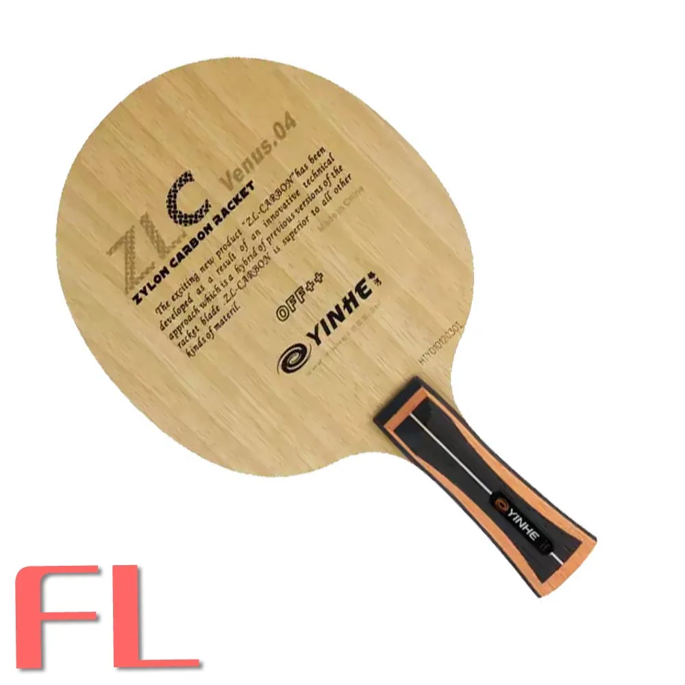 FL long handle Galaxy Milky Way Yinhe V-4 ZLC Venus.04 Attack Loop OFF++ лезвие для ракетки для настольного тенниса - Цвет: FL long handle