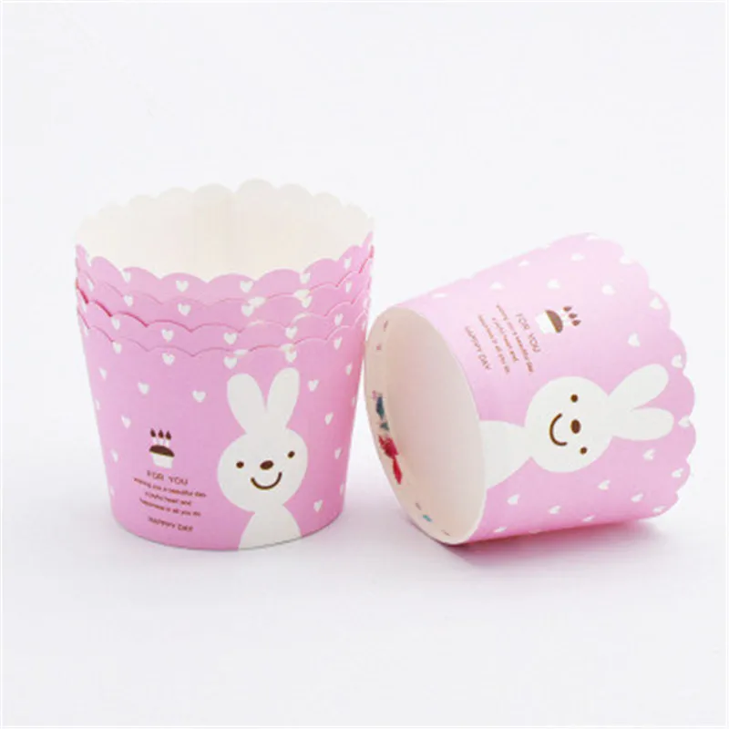 50 шт. милые летние Кексовые бумажные подложки для кексов Подложка капкейков