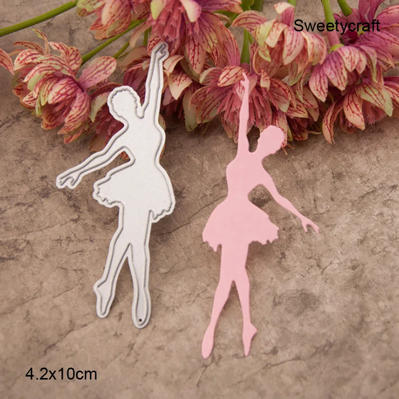 Штампы для скрапбукинга балерины металлические штампы резки 2020 трафаретные