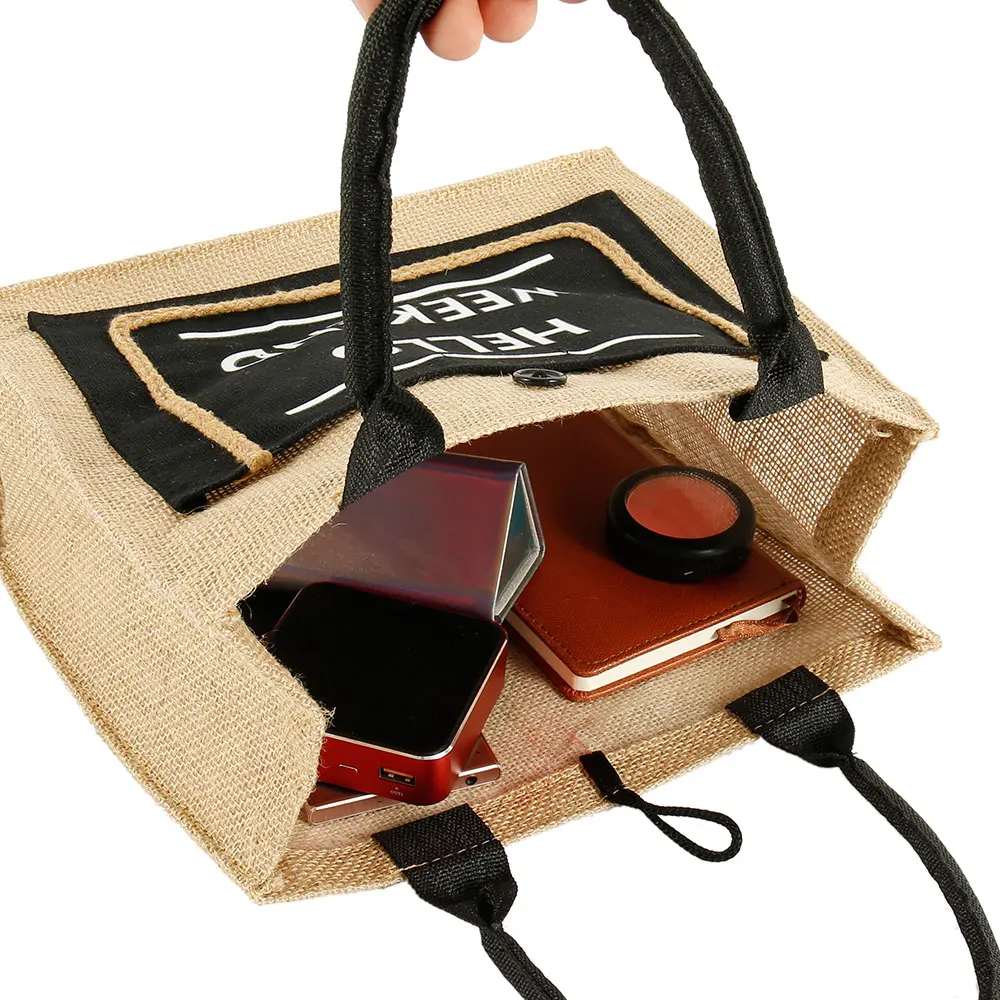 Высококачественная женская льняная Роскошная большая Вместительная