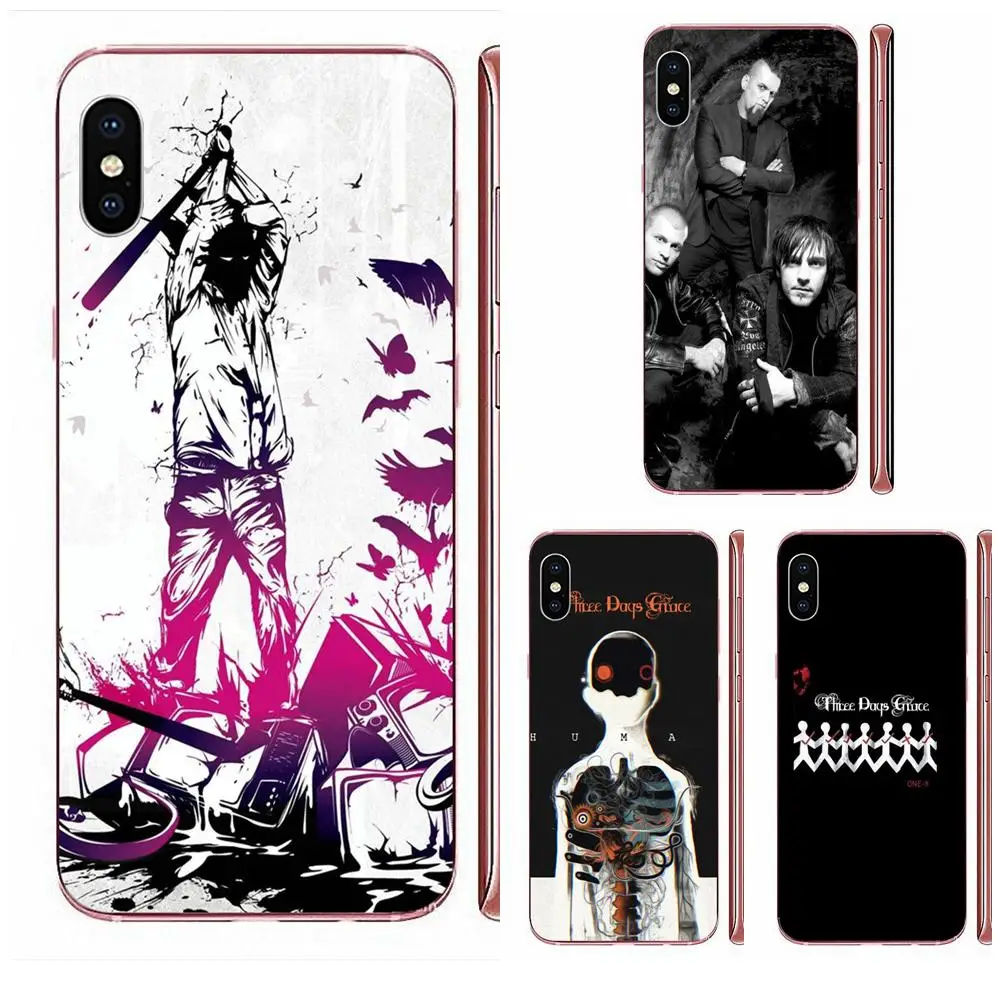 Мягкий чехол Coque Cover для Samsung Galaxy A10 A20 A20E A3 A40 A5 A50 A7 J1 J3 J4 J5 J6 J7 2016 2017 2018 Three Days Grace |