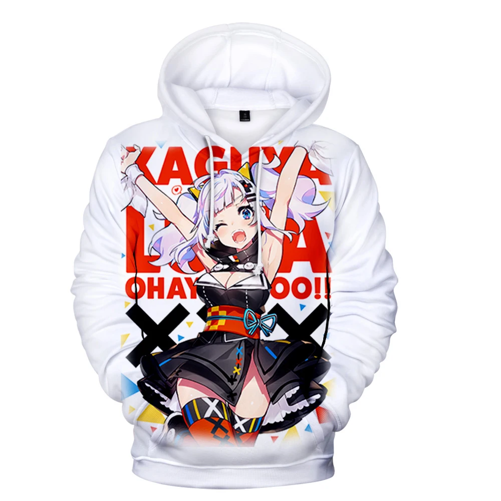 

Kaguya Luna Hoodies 3D Prints Unisex Fashion Long Sleeve Hooded Sweatshirt Hot Sale Casual Streetwear Clothes