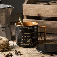 vintage fashion ceramic mugs aesthetic modern creativity mugs coffee cups minimalist high quality tazas originales mug bc50mkb