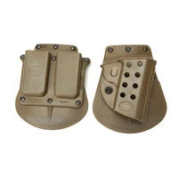 military gun case tactical holster 1911 holstermag pouch set airsoft gear pistol holder magazine pouch hunting accessories
