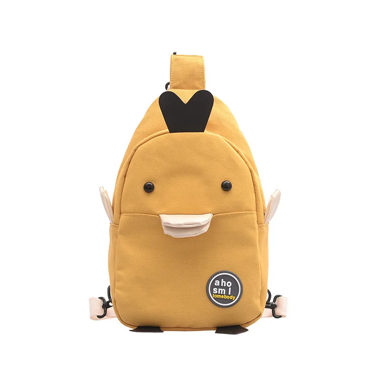 Новая стильная нагрудная сумка для мужчин и женщин детская Холщовая Сумка в