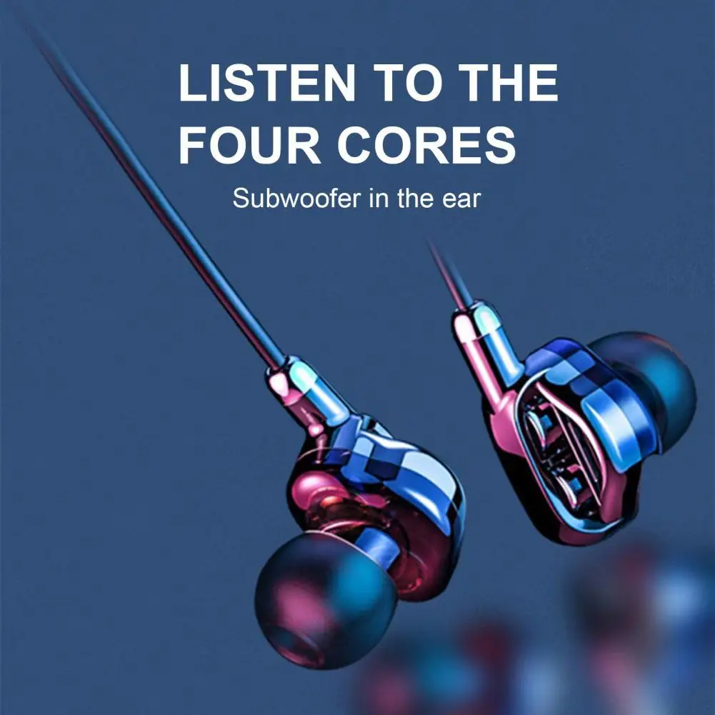 

Проводные наушники, чувствительные, динамические, 3,5 мм, Hi-Fi наушники-вкладыши с микрофоном и регулировкой громкости, спортивные стереонауш...