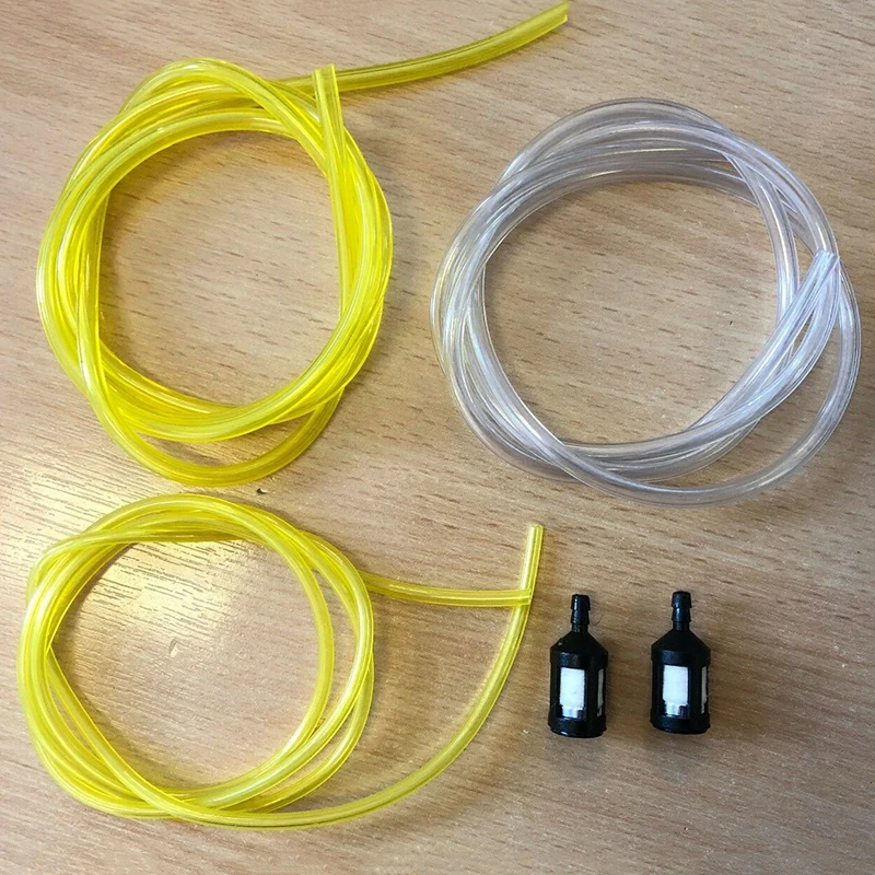 

1pc Fuel Pipe Hose Line & Filter Kits Strimmer Chainsaw Fuel Line Pipe & Filter Kit For Tools Accessories