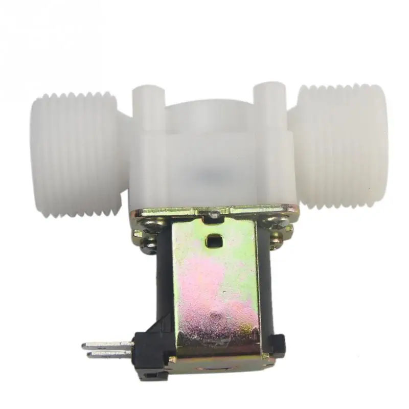 3/" DC 12V PP N/C Электрический Соленоидный клапан контроль воды устройство переключения Высокое качество#0829