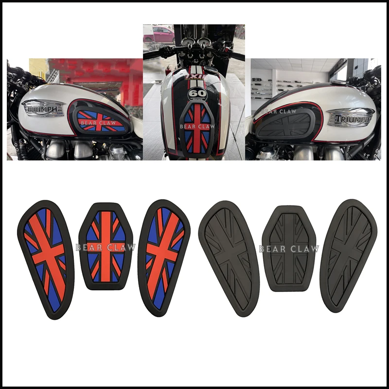 Коврики для бака мотоцикла в стиле ретро универсальные накладки на колено