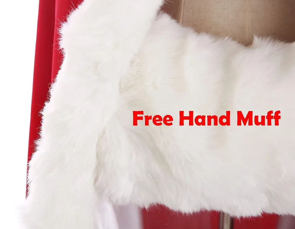 Новогодняя красная Свадебная накидка с меховой отделкой свадебная зимняя