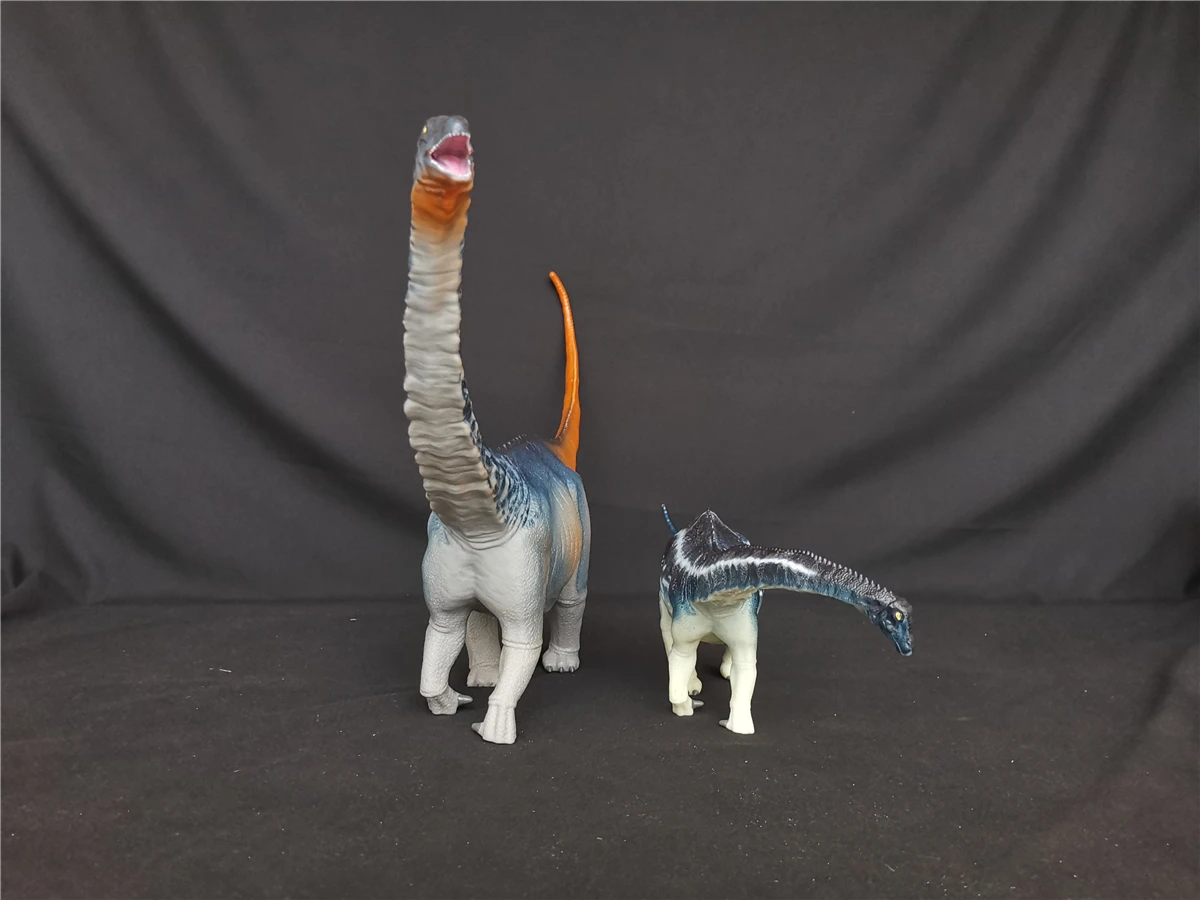 Большой динозавр фигурка модель игрушки коллектор мягкий ПВХ Apatosaurus развивающие
