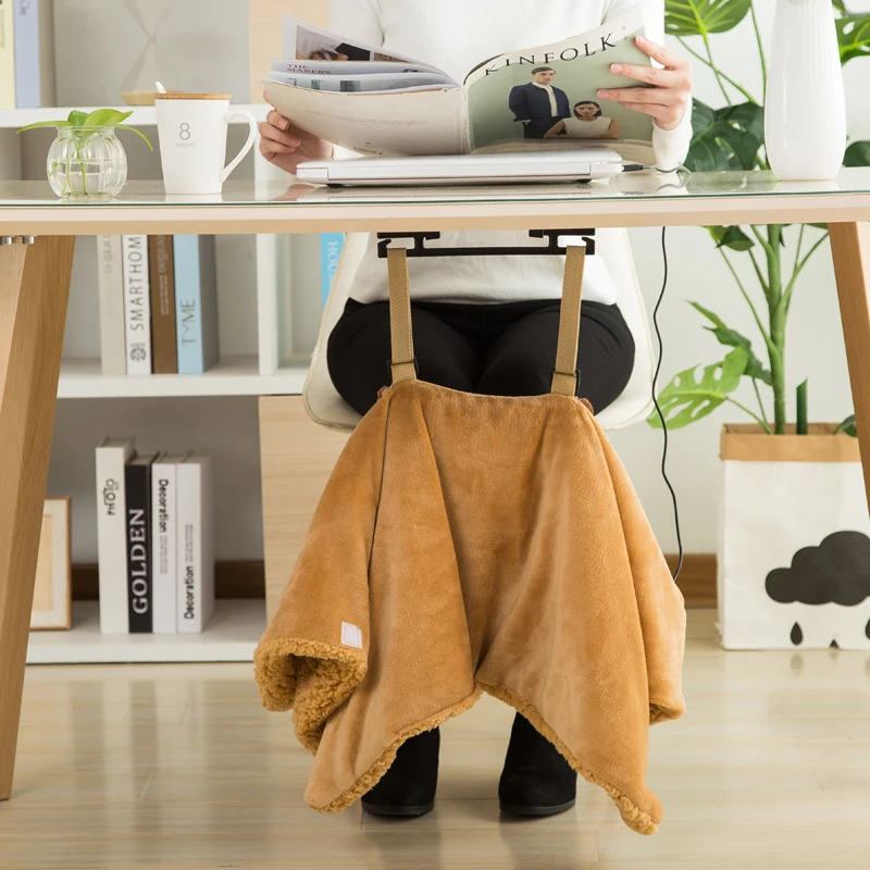 Фланелевое Одеяло для разогревания ног одеяло шаль обеда электрическое 60*80 см