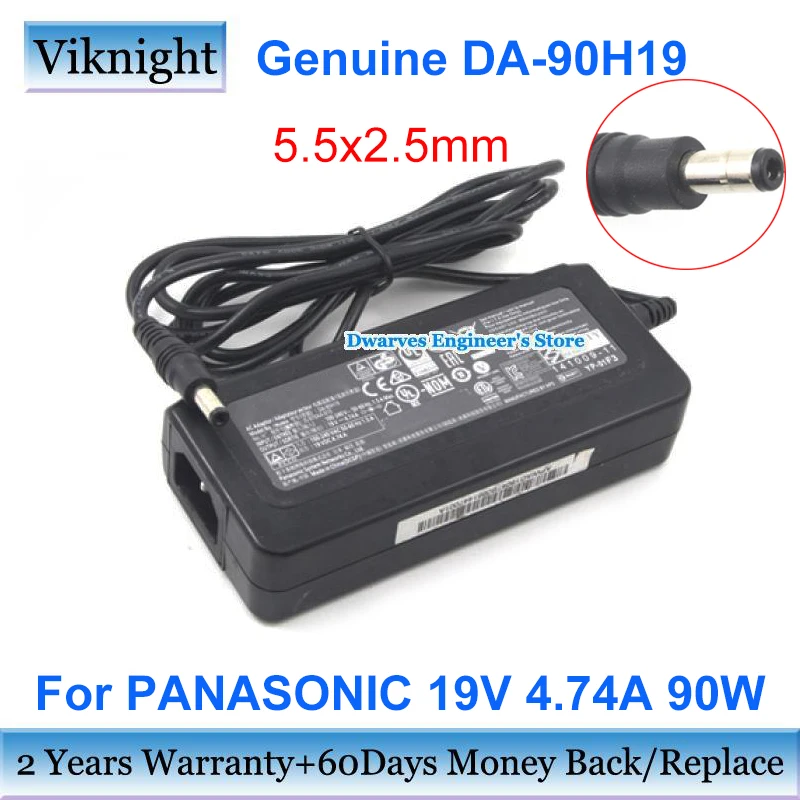 

Genuine DA-90H19 AC Adapter 19V 4.74A 90W JS-970AA-010 Laptop Charger For PANASONIC Power Supply 5.5x2.5mm