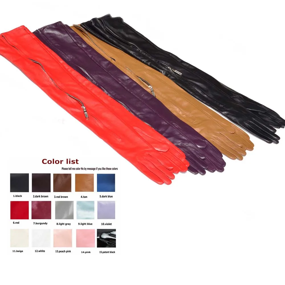 На заказ 30 см до 80 длинный топ из овечьей кожи Средний Невидимый молния длинные