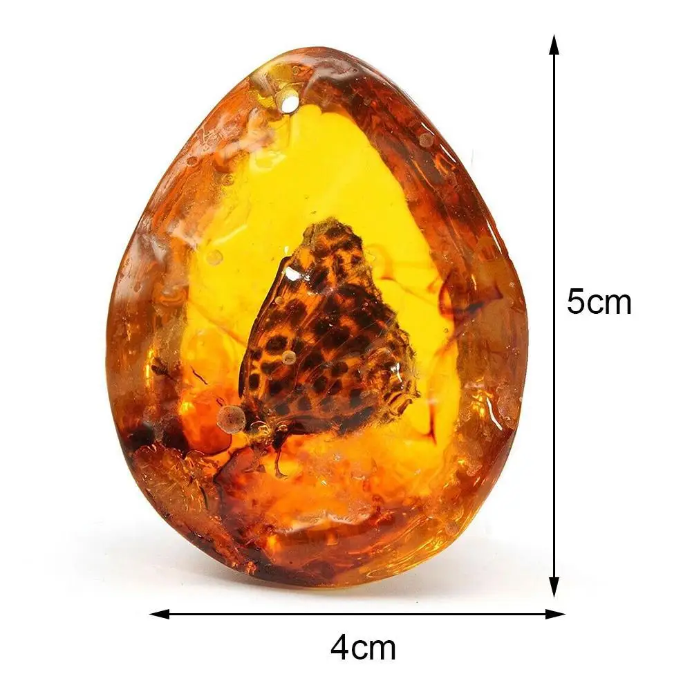 Ожерелье с подвеской в виде насекомых 4 х5 см | Дом и сад